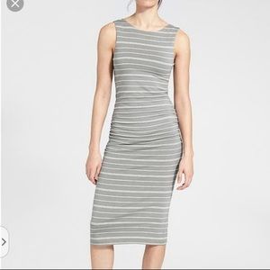 Athleta striped dress, Medium